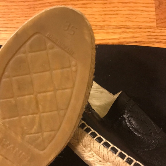 Chanel Leather Espadrilles - Picture 4 of 4